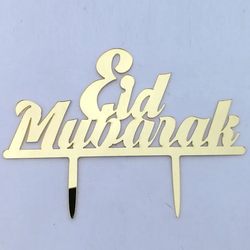 Tårtdekoration "Eid Mubarak"
