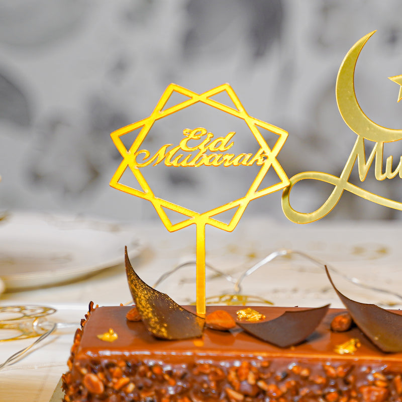 Tårtdekoration Geo 'Eid Mubarak'