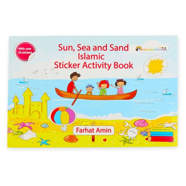 Sun, Sea and Sand Islamic sticker activity book